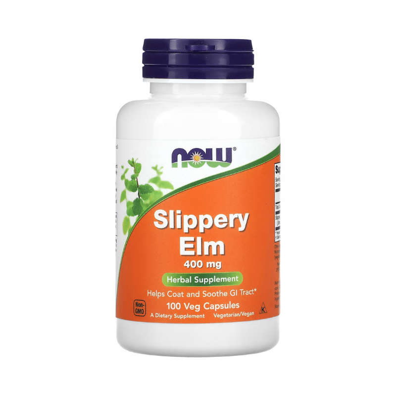 Now Foods Slippery Elm 400mg 100
