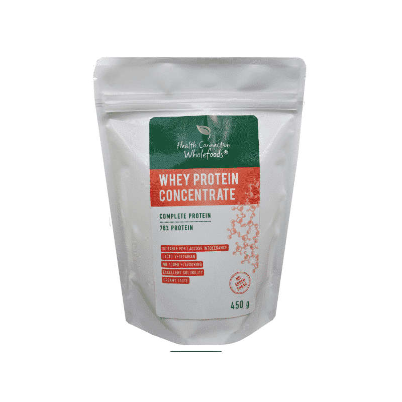 Health Connection Wholefoods Whey Protein Concentrate 450g
