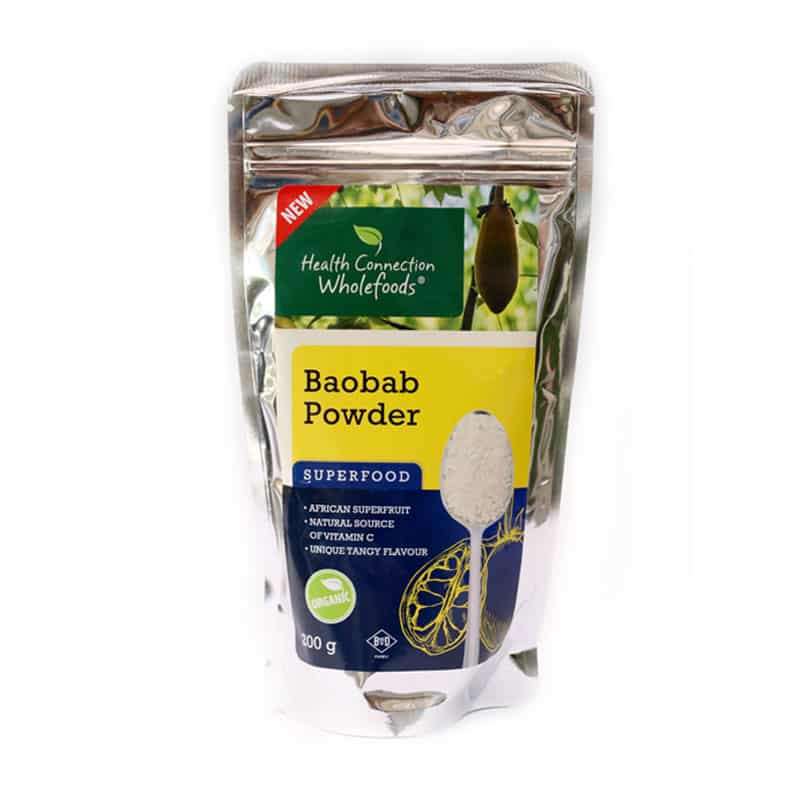 Health Connection Wholefoods Baobab Powder Organic 200g