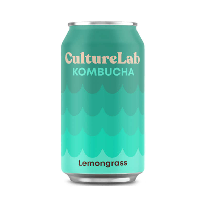 Culture Lab Kombucha Lemongrass 330ml