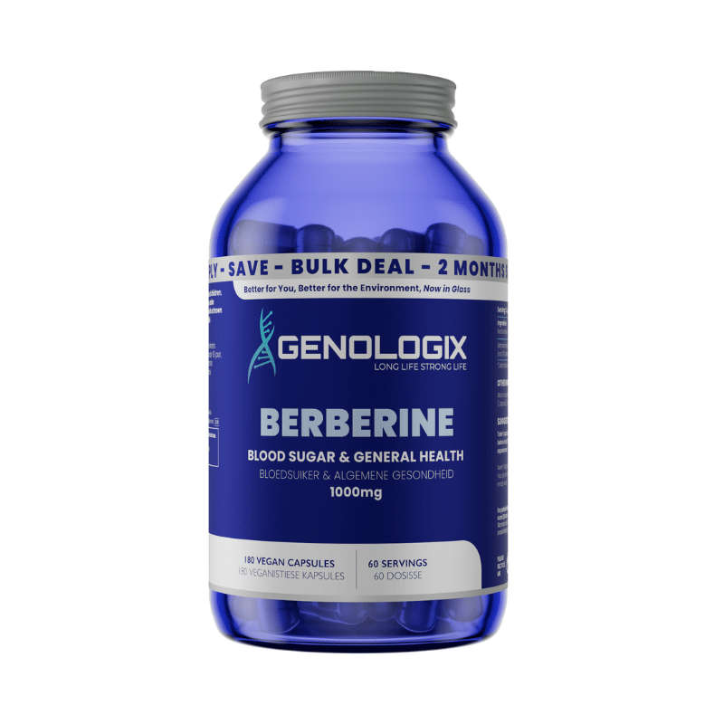 Genologix Berberine 1000mg BULK 180