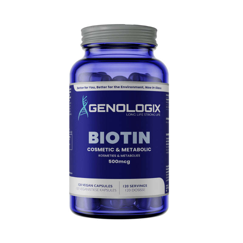 Genologix Biotin 500mcg 120