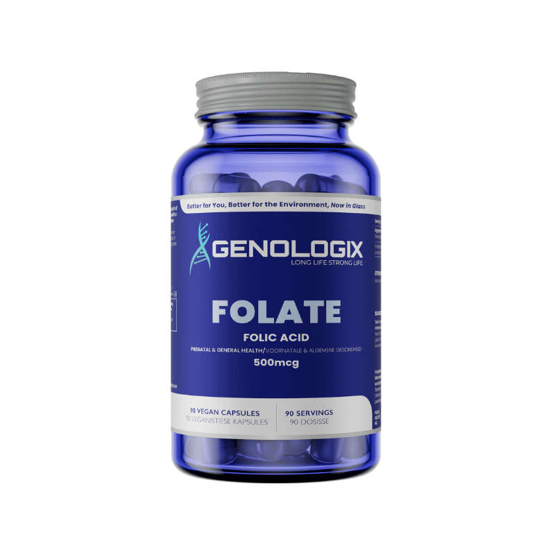 Genologix Folate (Folic Acid) 500mcg 90