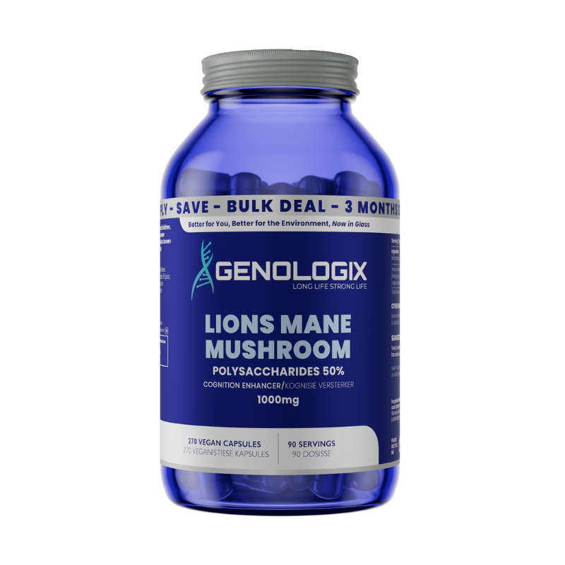 Genologix Lions Mane Mushroom BULK 270