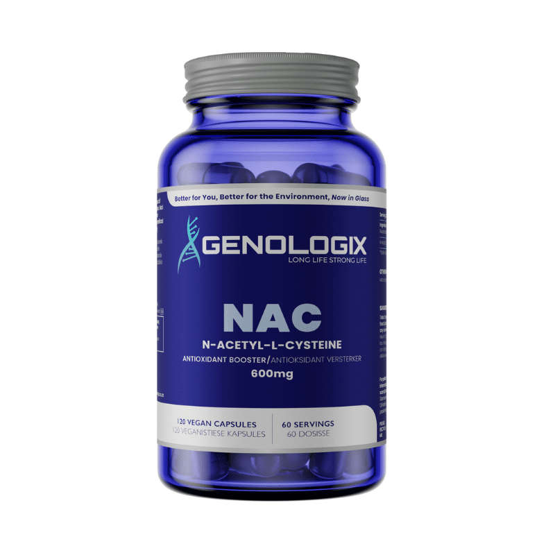Genologix NAC (N-Acetyl L-Cysteine) 600mg 120