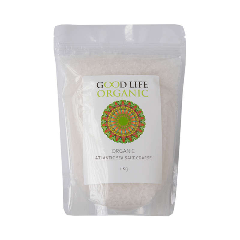 Good Life Organic Atlantic Sea Salt Coarse 1kg