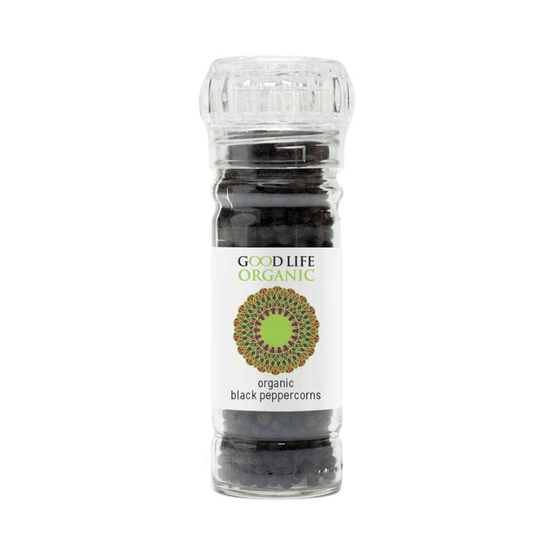 Good Life Organic Black Pepper Grinder 100ml