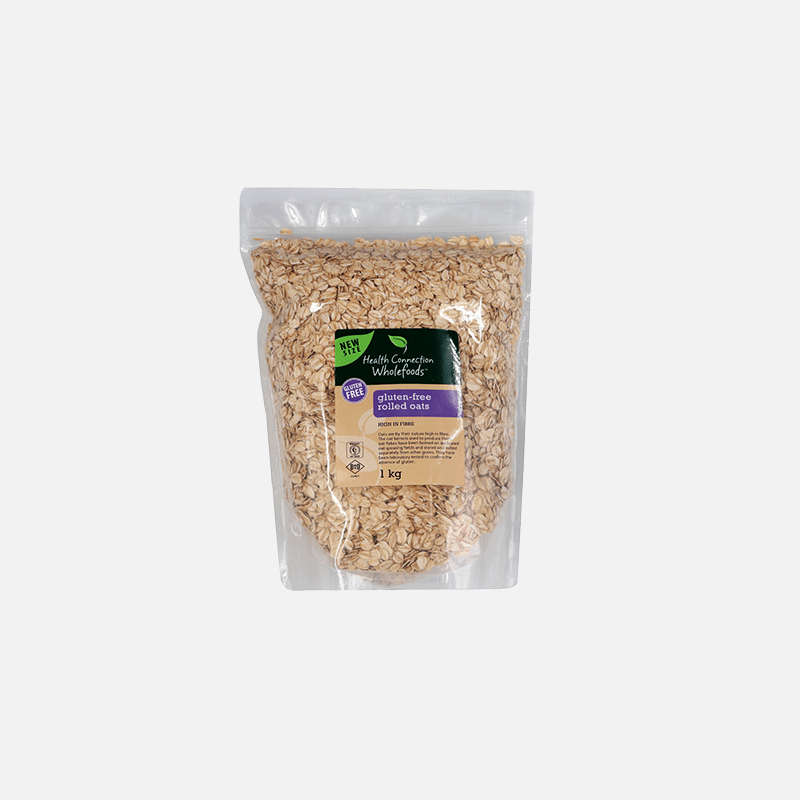 Health Connection Wholefoods Oats Rolled Gluten Free 1kg