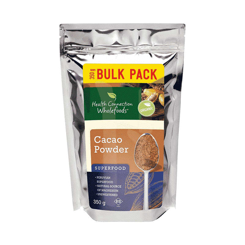 Health Connection Wholefoods Cacao Powder Organic 350g