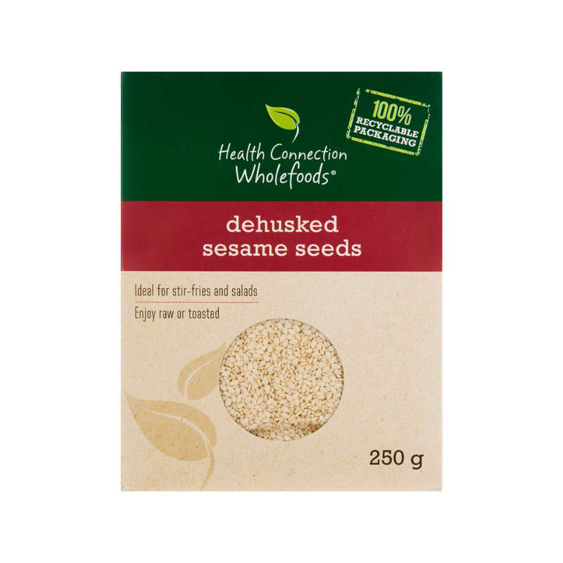 Health Connection Wholefoods Dehusked Sesame Seeds 250g