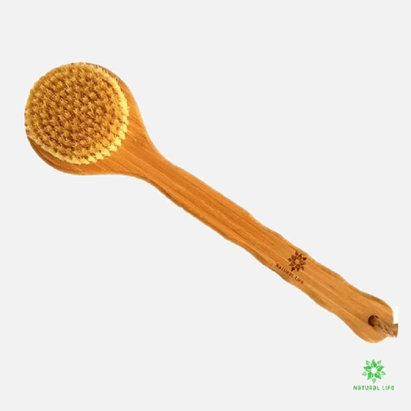 Natural Life Bamboo Sisal &amp; Palm Fibre Vegetable Brush