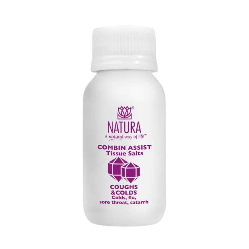 Natura Combin Assist Tissue Salts Coughs & Colds Tablets 125