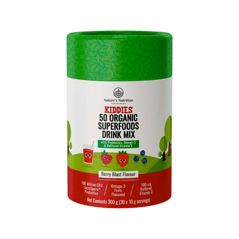 Nature's Nutrition Kiddies Superfoods Drink Mix Berry Blast 300g
