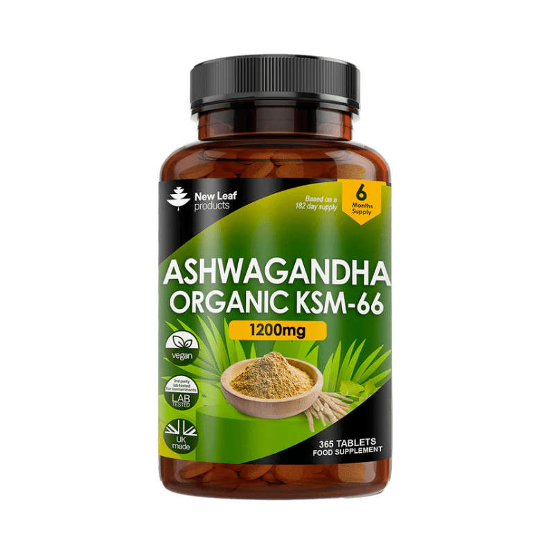 New Leaf Ashwagandha KSM-66 Organic 365