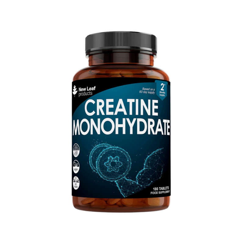 New Leaf Creatine Monohydrate Capsules 180