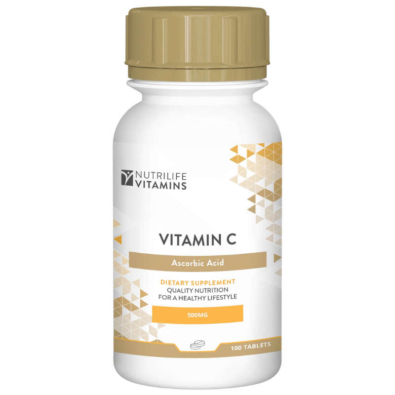 NutriLife Vitamin C Ascorbic Acid Tablets 100