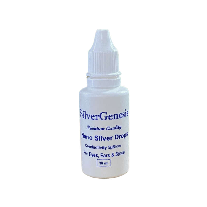 Silvergenesis Nano Silver Drops Eyes, Ears & Nose 30ml