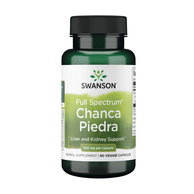 Swanson Full Spectrum Chanca Piedra 500mg Capsules 60