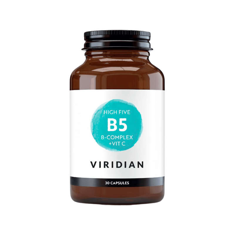 Viridian Nutrition High Five B-Complex w/ Mag Ascorbate 30