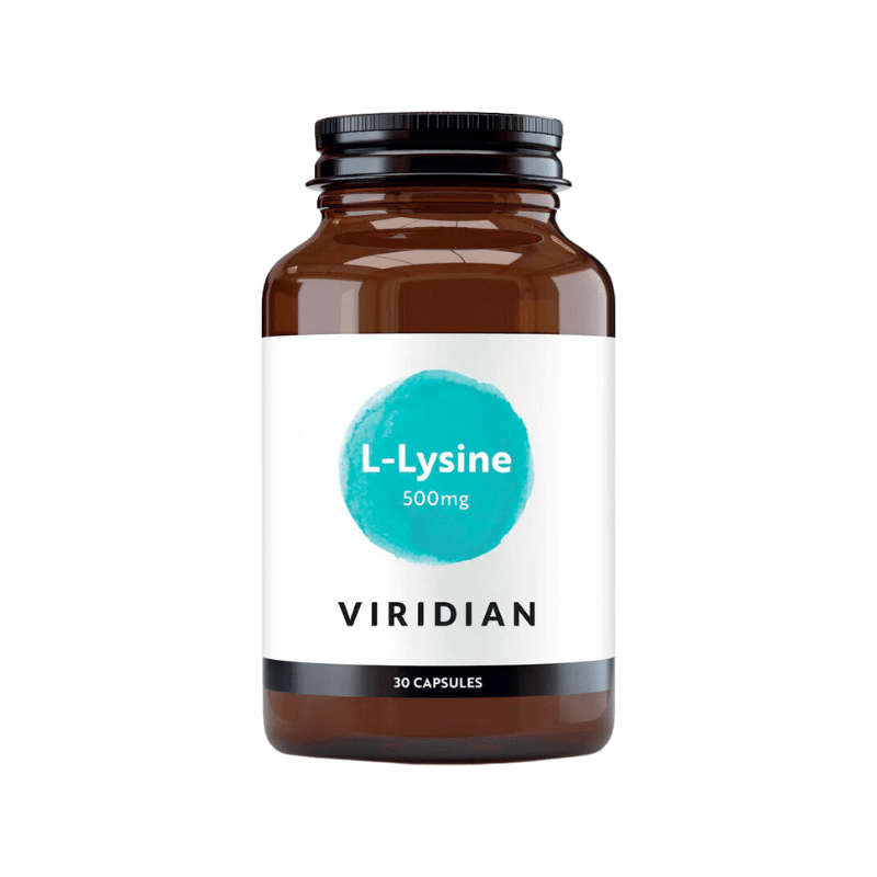 Viridian Nutrition L-Lysine 500mg 30's