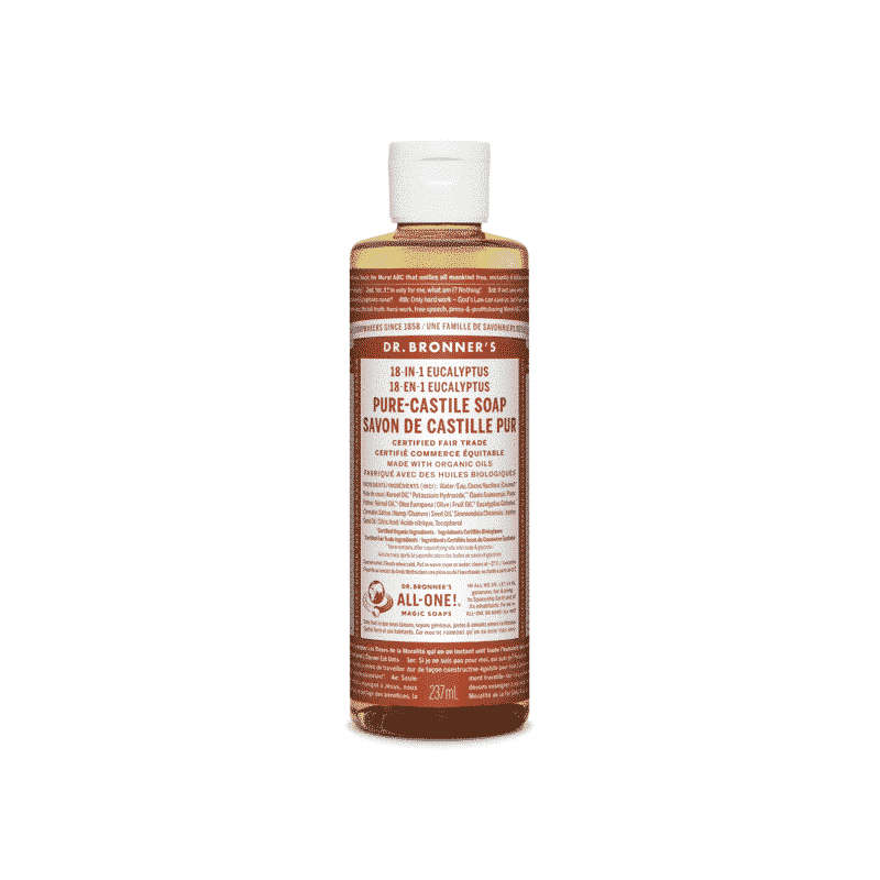 Dr Bronners Eucalyptus Pure Castille Liquid Soap 237ml