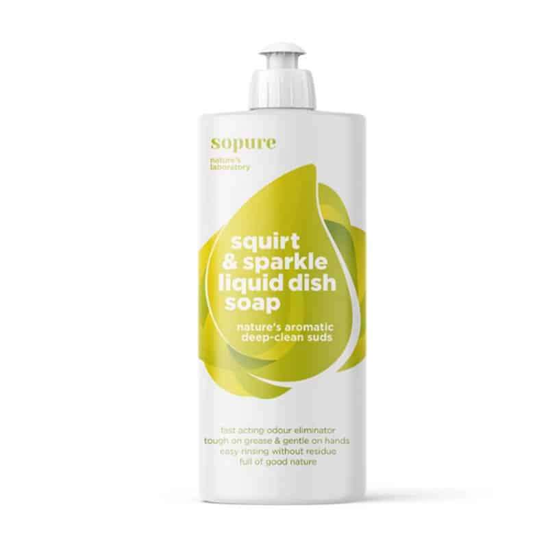 SoPure Squirt & Sparkle Liquid Dish Soap 500ml