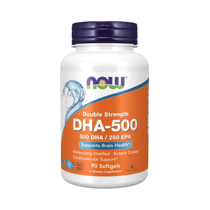 Now Foods DHA Double Strength 500mg Softgels 90s