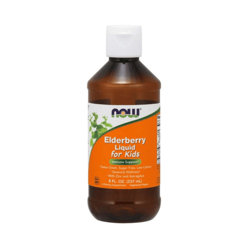 Now Foods Elderberry Liquid for Kids 237ml