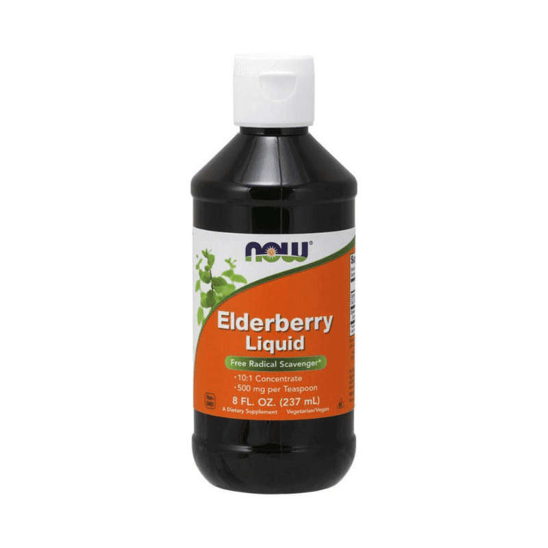 Now Foods Elderberry Liquid 500mg 237ml