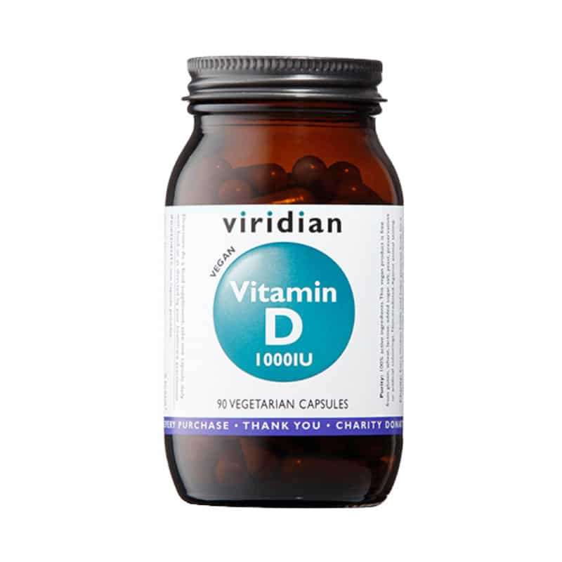Viridian Nutrition Vitamin D3 1000iu 30s