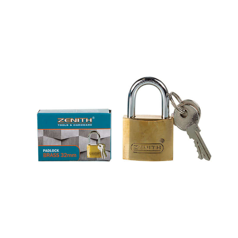 Bulk Pack X 6 Padlock Brass - 32mm Boxed