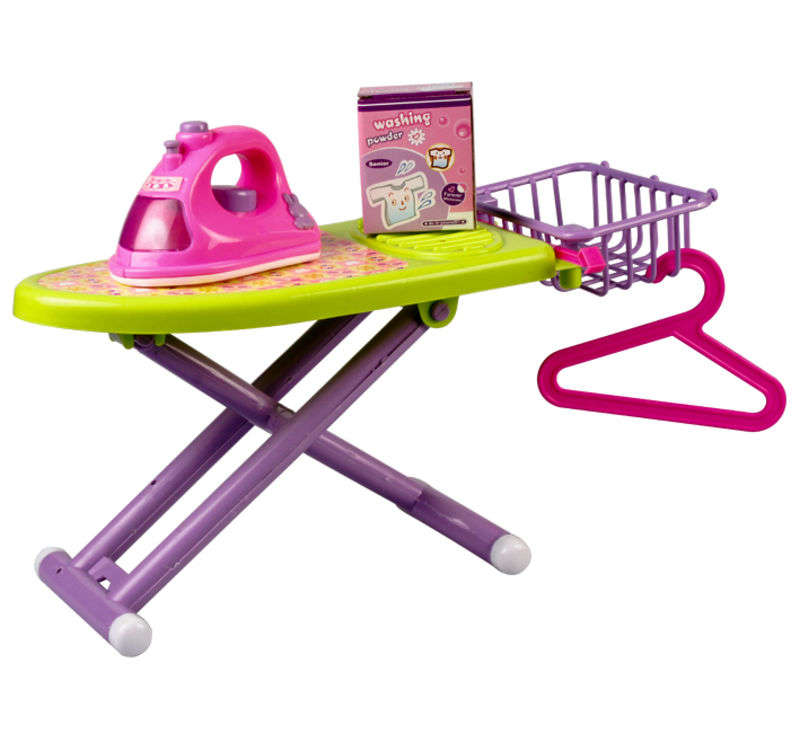 Ironing Set - With Board, Iron & Accessories