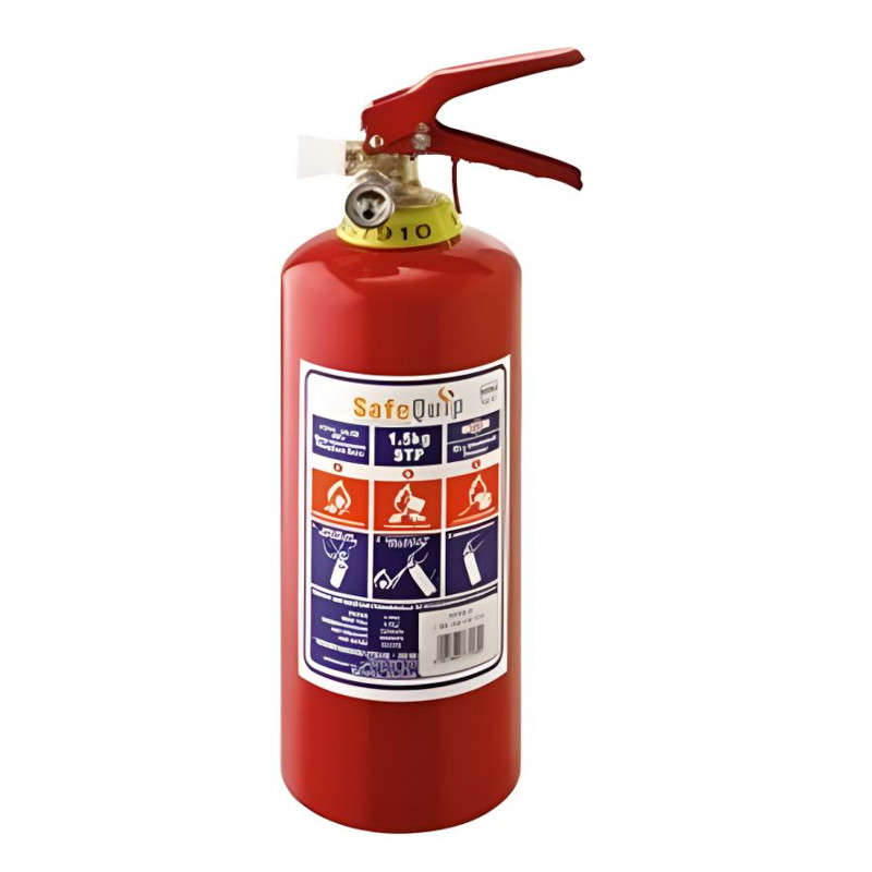 Fire Extinguisher Dry Chemical Powder 1.5Kg With Bracket