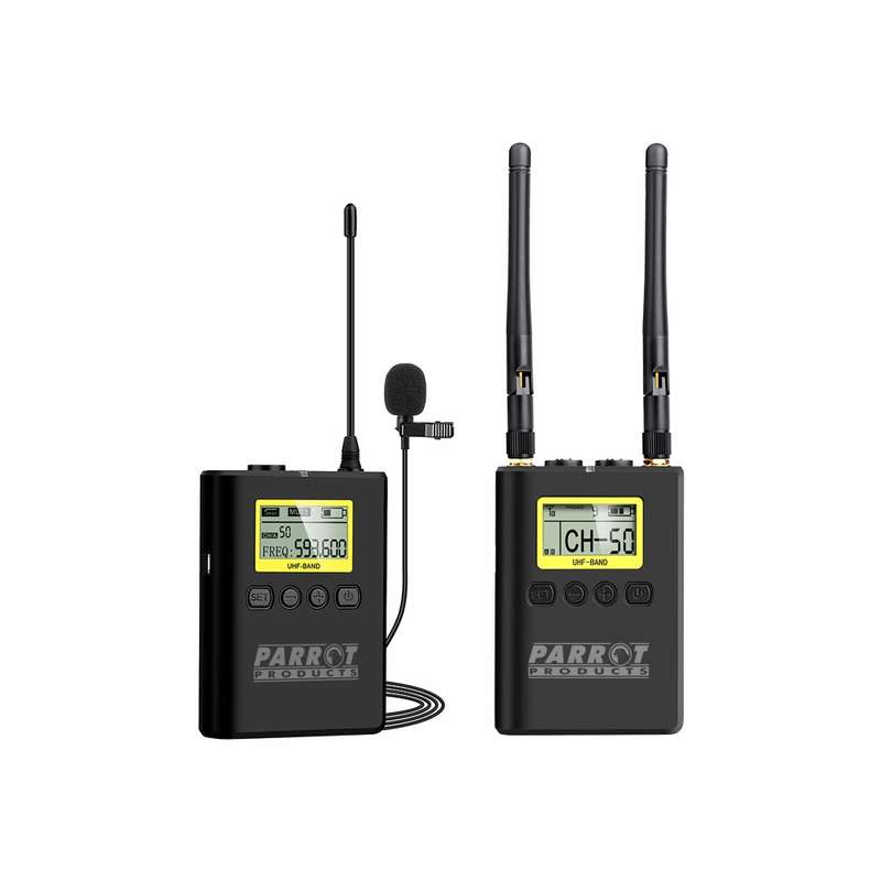 Parrot Wireless Lapel Microphone (Dual Channel)