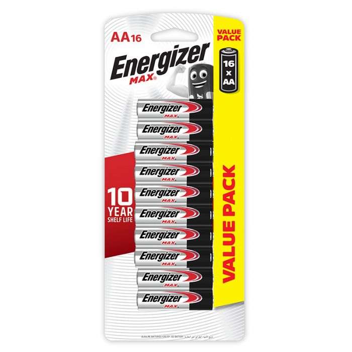 Energizer Battery Power AA 16 Pack