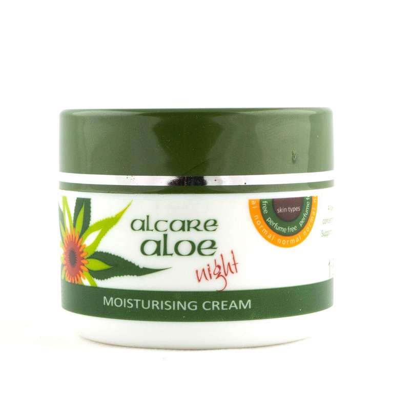 Alcare Aloe Ultra Moisturising Night Cream  Hydrating & Nourishing, 50ml
