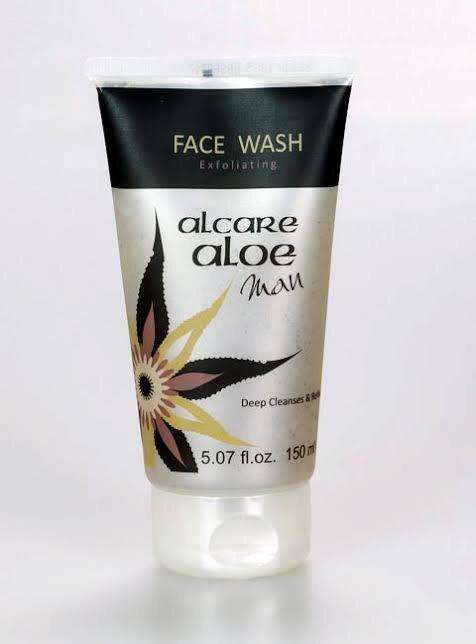 Alcare Aloe Men Deep Cleansing Face Wash  Refreshing & Hydrating, 150ml