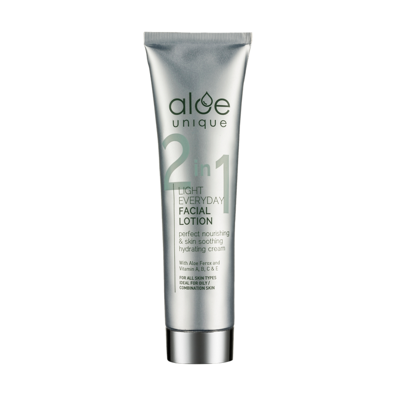 Aloe Unique 2-in-1 Light Facial Lotion  Hydrate & Protect