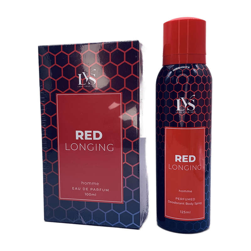LYS Homme Red Longing Eau De Parfum  Bold & Seductive Oriental Woody Fragrance