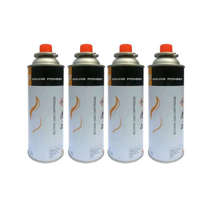 Young Pioneer Butane Canister 220g*4  Portable, Efficient & Clean-Burning