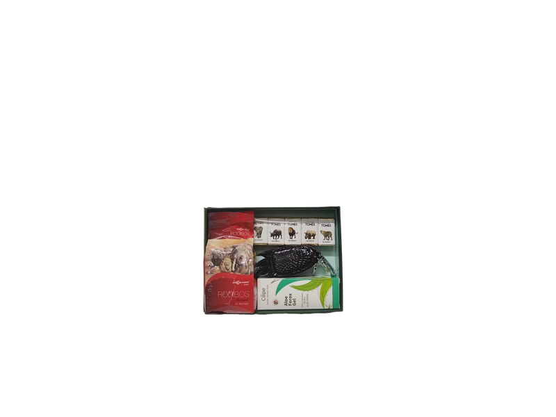 Gift Set (Rooibos tea,Chocolate,Key ring,Mr cape aloe gel)