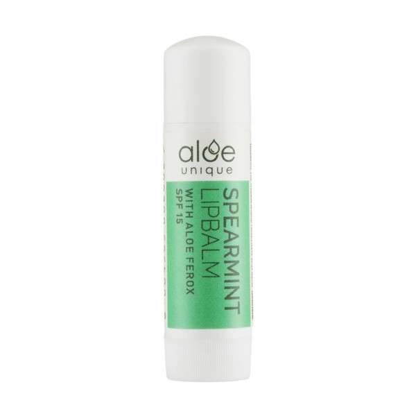 Aloe unique Aloe Lip Balm  Spearmint