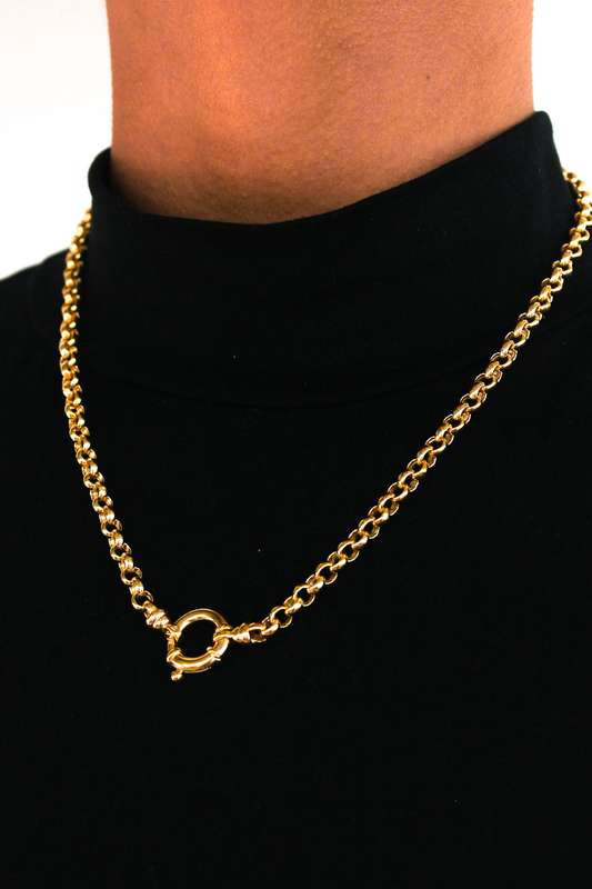 9ct Gold Belcher Chain