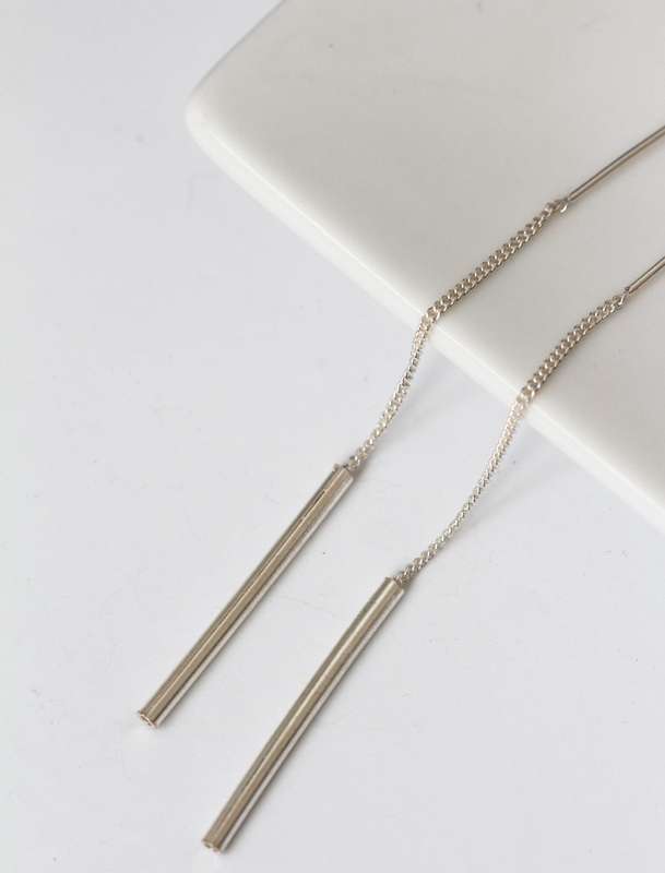 Sterling Silver Threader Earrings