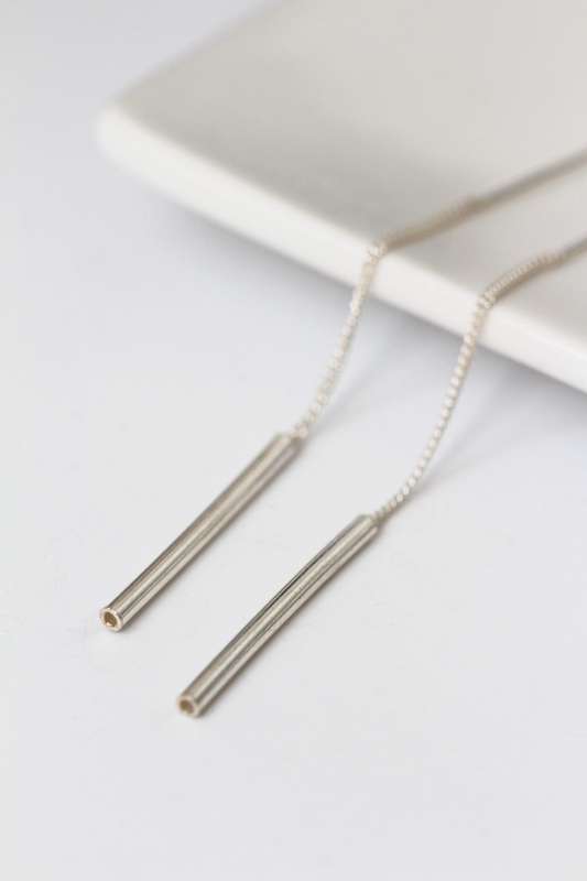 Sterling Silver Threader Earrings