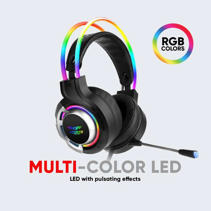 Armaggeddon Atom 9 RGB 2.1 Surround Sound Gaming Headset