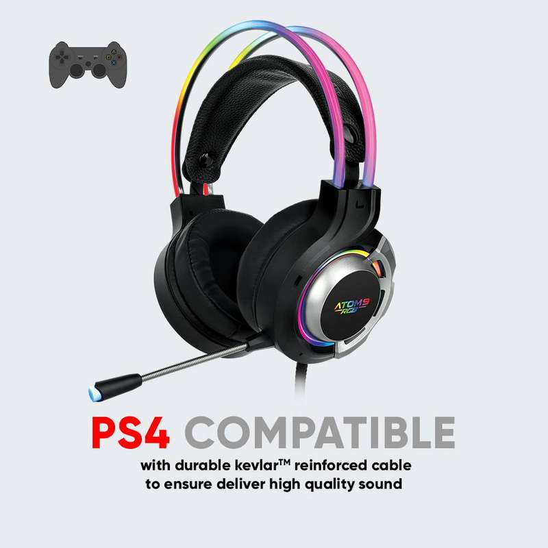 Armaggeddon Atom 9 RGB 2.1 Surround Sound Gaming Headset