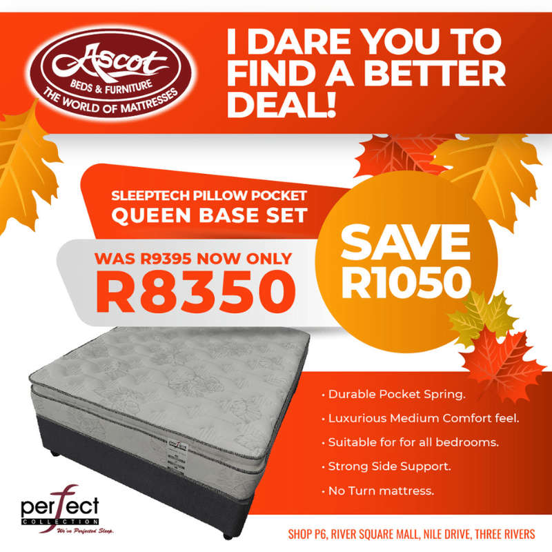 Sleeptech Pillow Pocket Queen Base Set