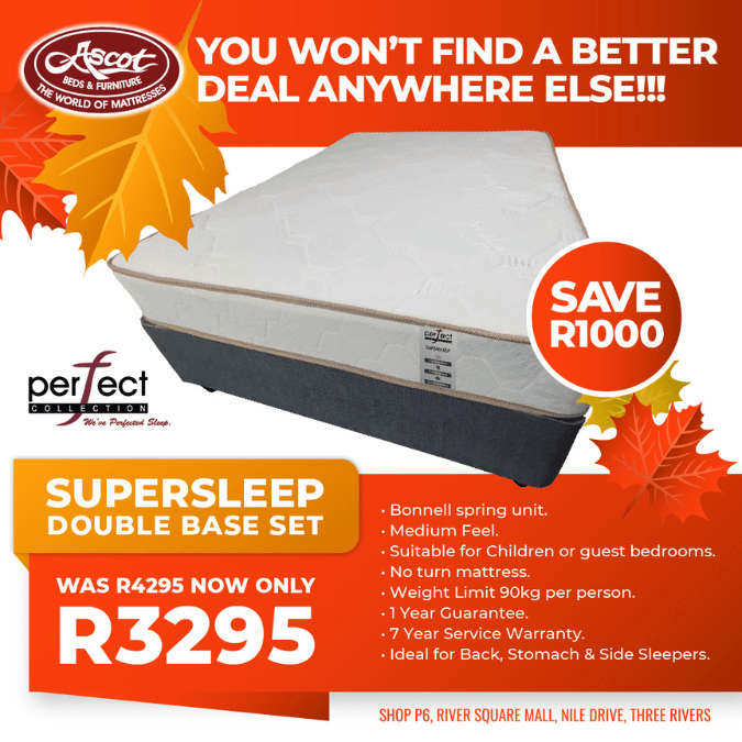 SuperSleep Double Base Set
