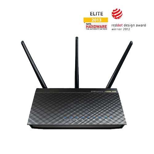 Asus Router : RT-AC66U 802.11AC Gigabit Router (US import)